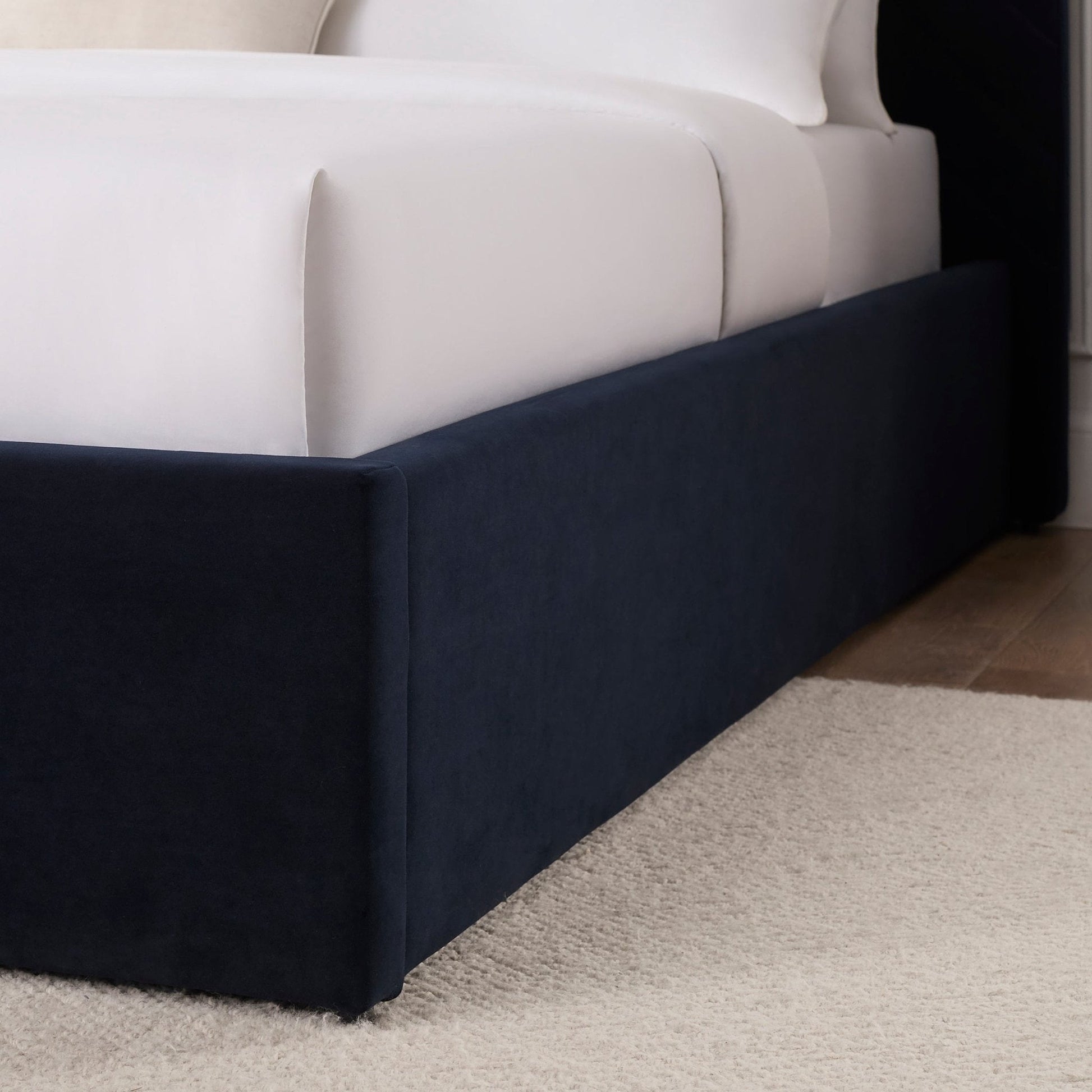 Charleston Ottoman Storage Bed - Navy - DUSK