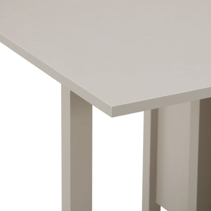 Charlie 2 - 4 Seater Folding Dining Table - Taupe - DUSK