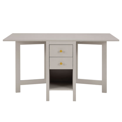 Charlie 2 - 4 Seater Folding Dining Table - Taupe - DUSK