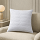 Charlotte Geometric Embroidered Cushion Cover - White - DUSK