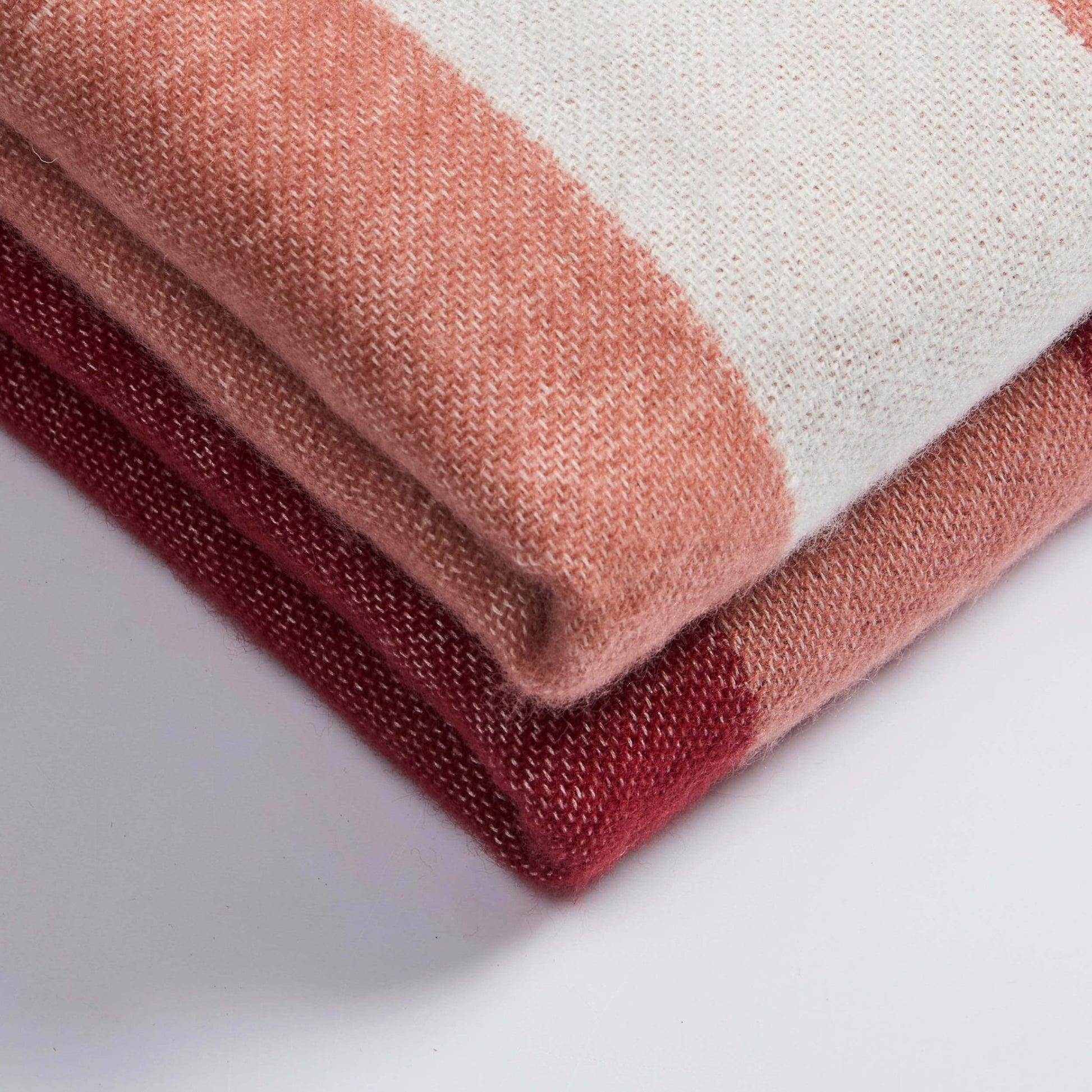 Checkerboard Throw - Pink/ Yellow - DUSK