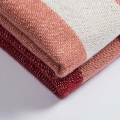 Checkerboard Throw - Pink/ Yellow - DUSK