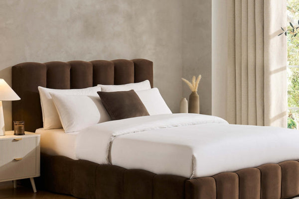 Cheshire Ottoman Storage Bed - Cappuccino - DUSK