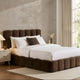 Cheshire Ottoman Storage Bed - Cappuccino - DUSK