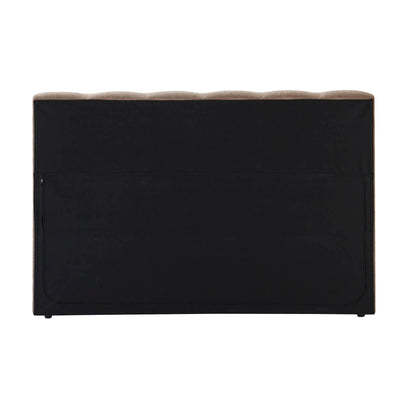Cheshire Ottoman Storage Bed - Chenille Mushroom - DUSK