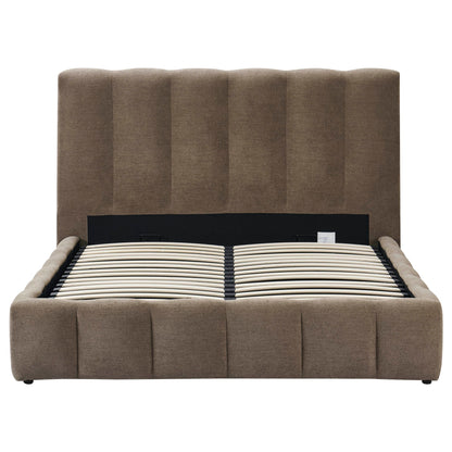 Cheshire Ottoman Storage Bed - Chenille Mushroom - DUSK