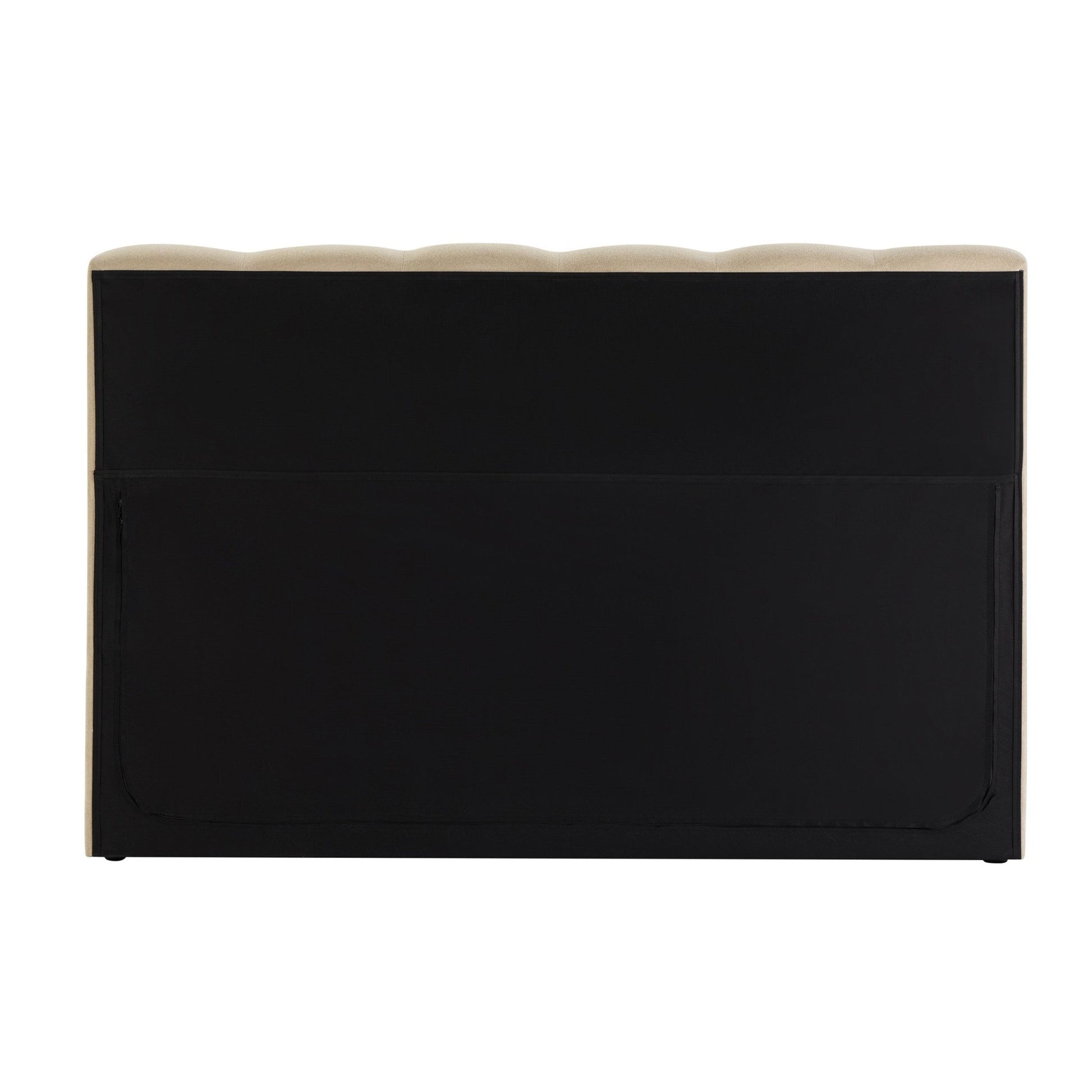 Cheshire Ottoman Storage Bed - Chenille Oatmeal - DUSK