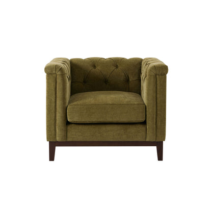 Chesterfield Armchair - Cedar Earth - DUSK