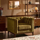 Chesterfield Armchair - Cedar Earth - DUSK