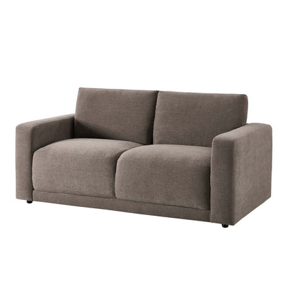 Chicago 2 Seater Sofa - Chenille Mushroom - DUSK