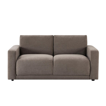 Chicago 2 Seater Sofa - Chenille Mushroom - DUSK