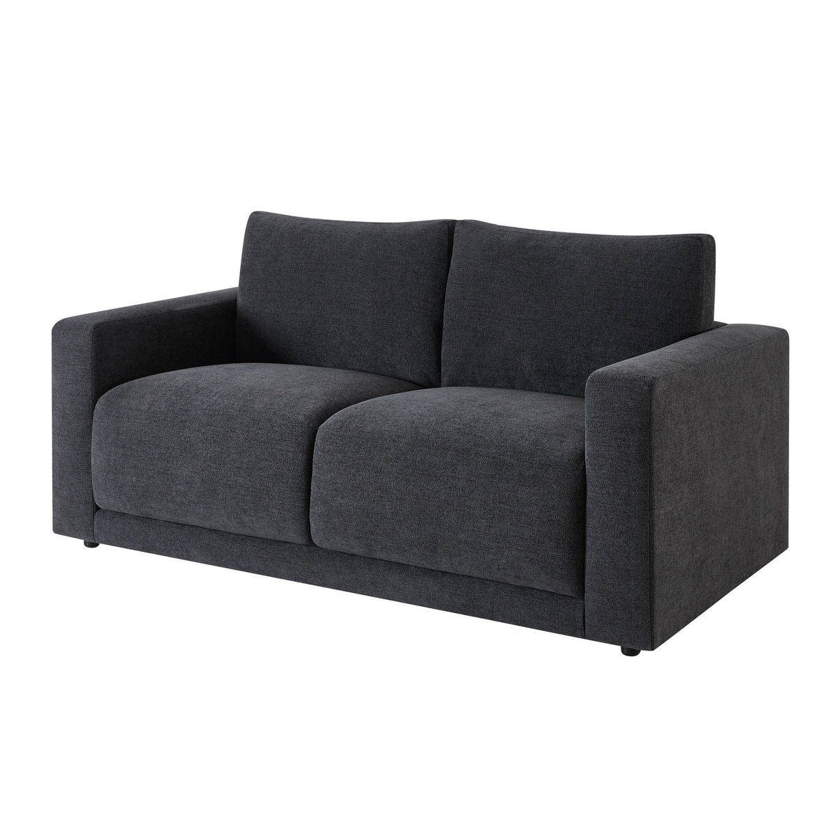 Chicago 2 Seater Sofa - Dark Graphite Grey - DUSK