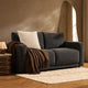 Chicago 2 Seater Sofa - Dark Graphite Grey - DUSK