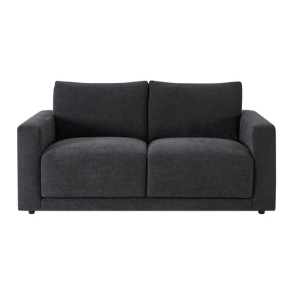 Chicago 2 Seater Sofa - Dark Graphite Grey - DUSK