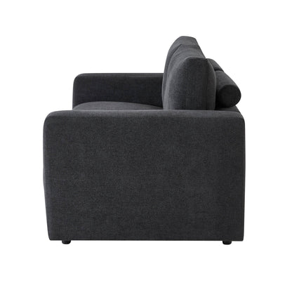 Chicago 2 Seater Sofa - Dark Graphite Grey - DUSK