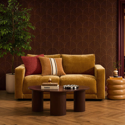 Chicago 2 Seater Sofa - Golden Haze - DUSK