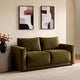 Chicago 2 Seater Sofa - Rich Green - DUSK