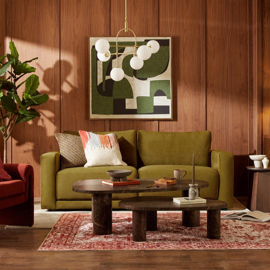 Chicago 2 Seater Sofa - Rich Green - DUSK