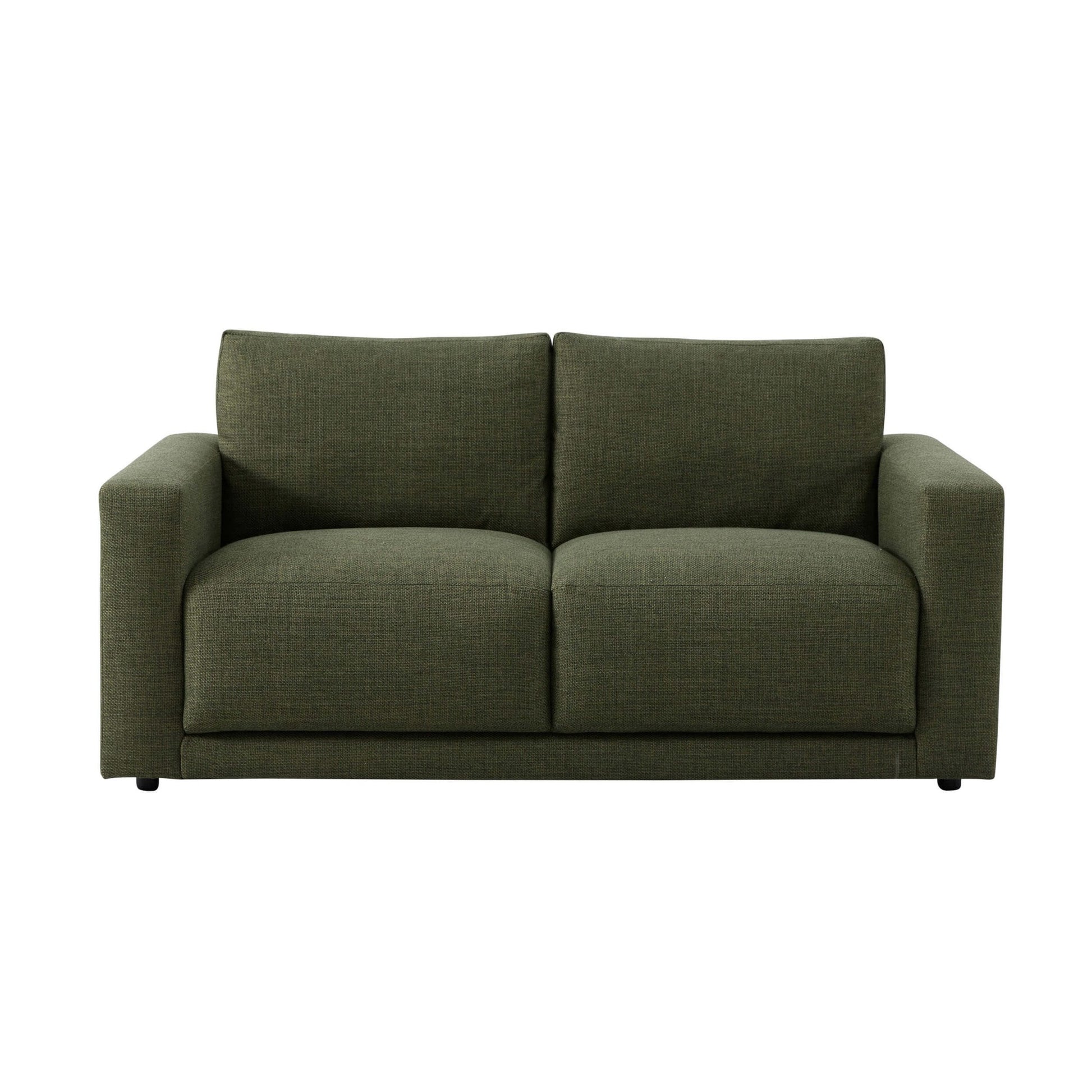 Chicago 2 Seater Sofa - Woven Pine Green - DUSK