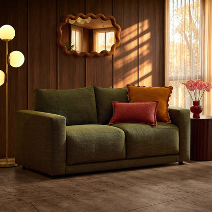 Chicago 2 Seater Sofa - Woven Pine Green - DUSK