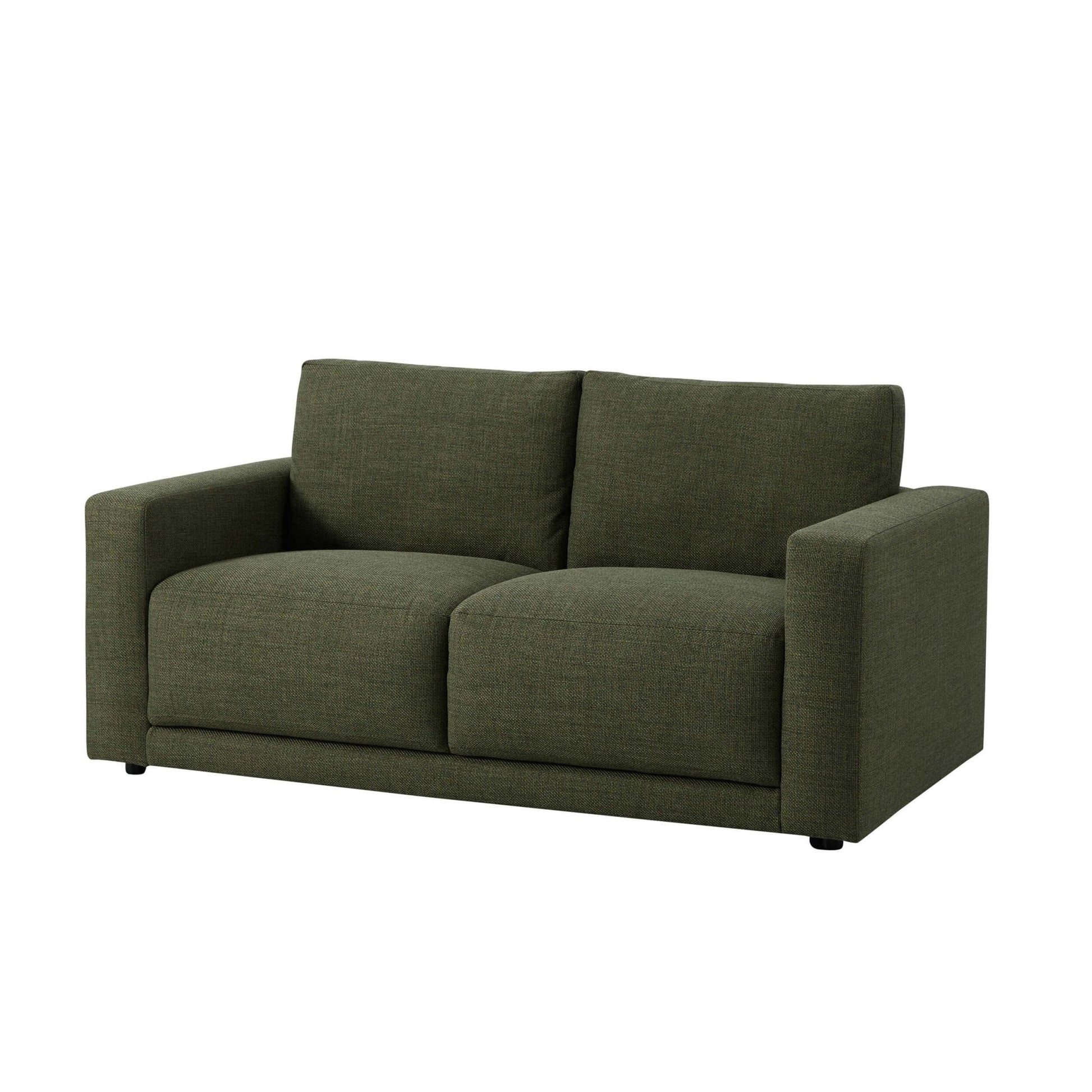 Chicago 2 Seater Sofa - Woven Pine Green - DUSK