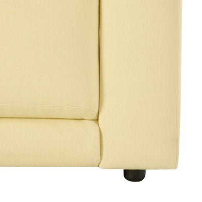Chicago 3 Seater Sofa - Butter Yellow - DUSK