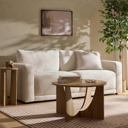 Chicago 3 Seater Sofa - Chenille Ivory - DUSK