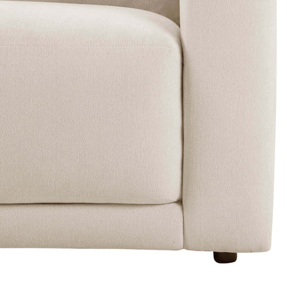 Chicago 3 Seater Sofa - Chenille Ivory - DUSK