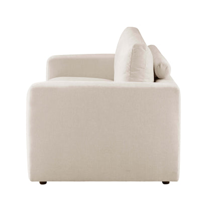 Chicago 3 Seater Sofa - Chenille Ivory - DUSK