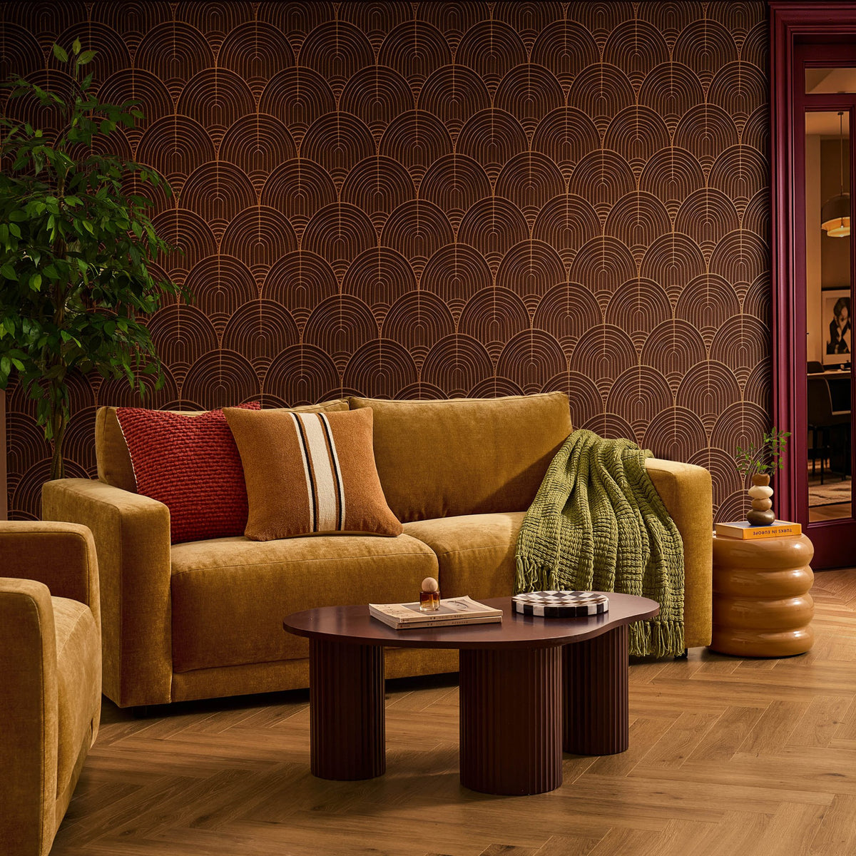 Chicago 3 Seater Sofa - Golden Haze - DUSK
