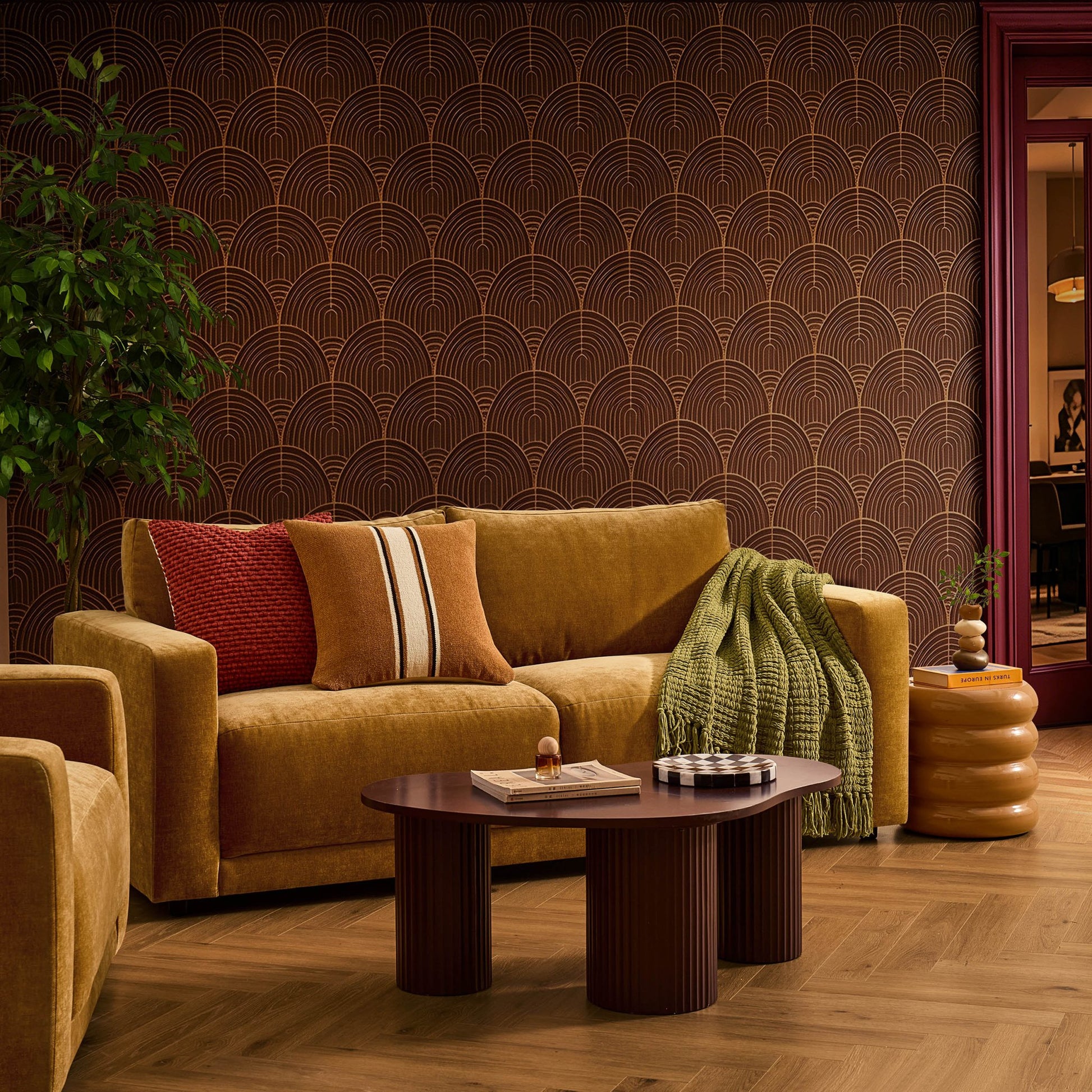 Chicago 3 Seater Sofa - Golden Haze - DUSK
