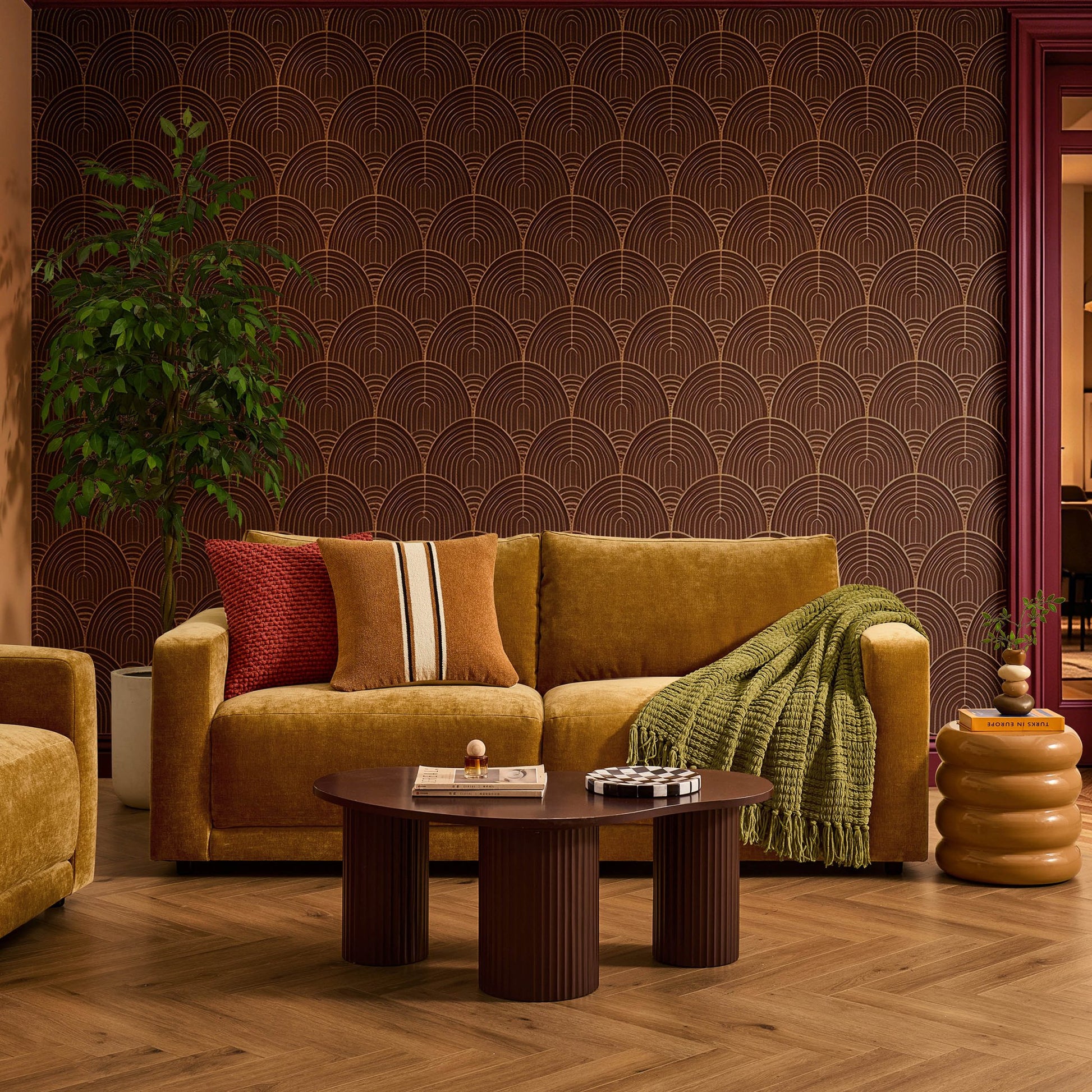 Chicago 3 Seater Sofa - Golden Haze - DUSK