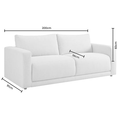 Chicago 3 Seater Sofa - Rich Green - DUSK