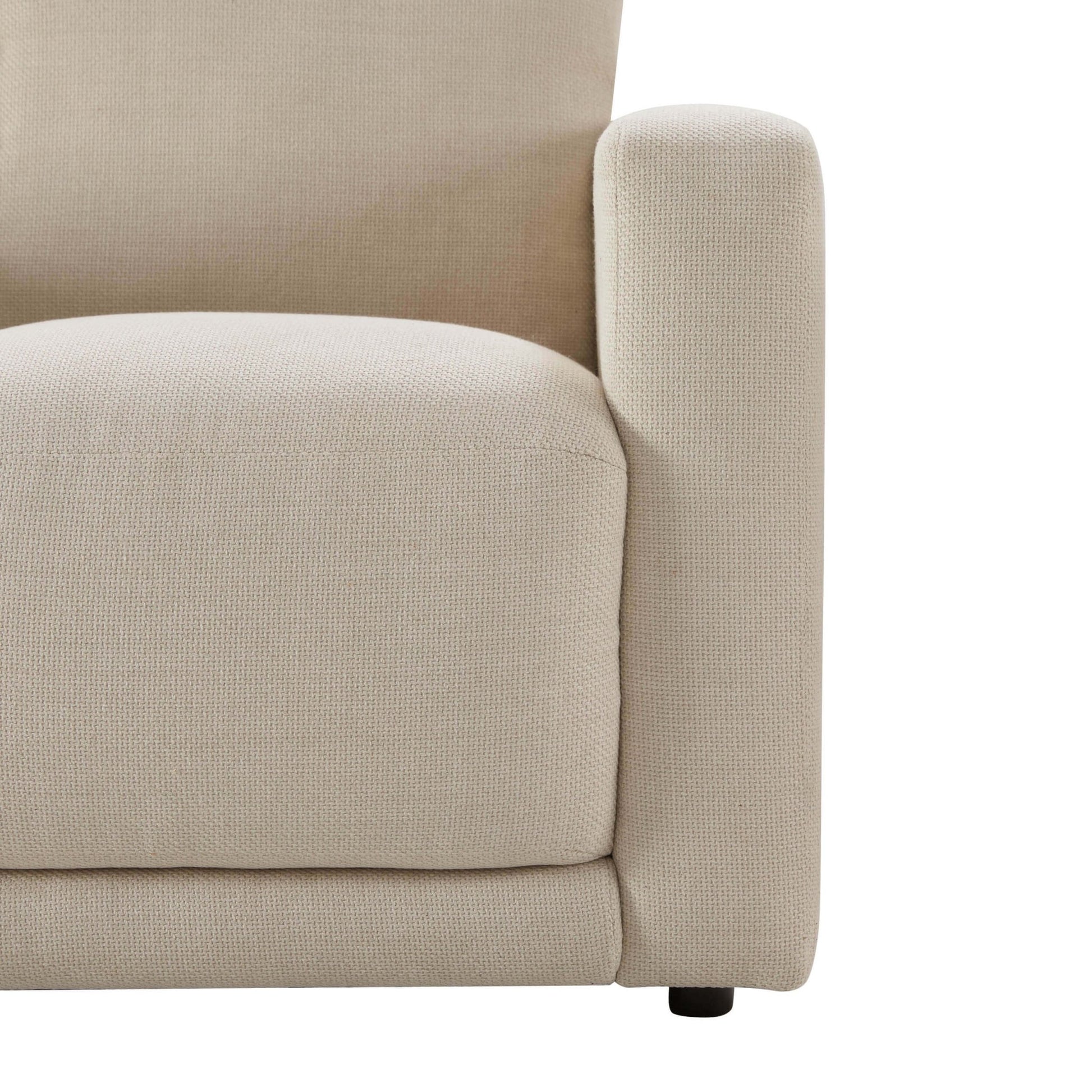 Chicago Compact 2 Seater Sofa - Beige - DUSK