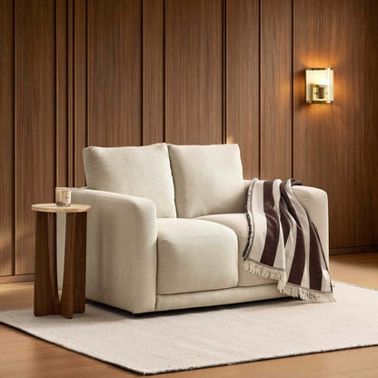 Chicago Compact 2 Seater Sofa - Beige - DUSK