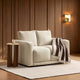 Chicago Compact 2 Seater Sofa - Beige - DUSK