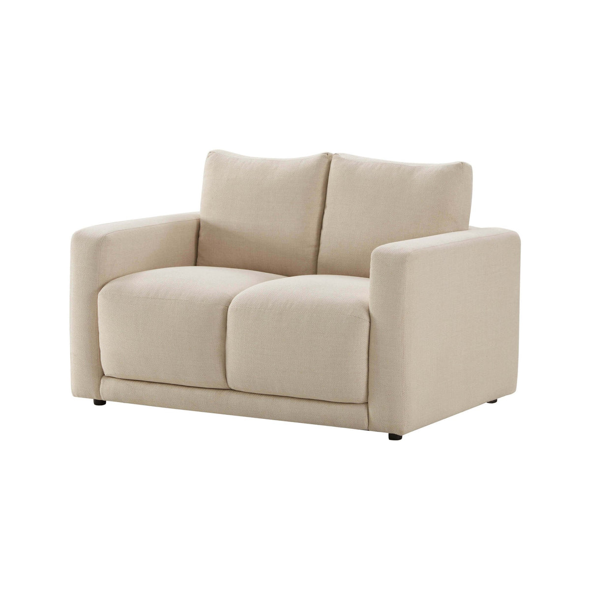 Chicago Compact 2 Seater Sofa - Beige - DUSK