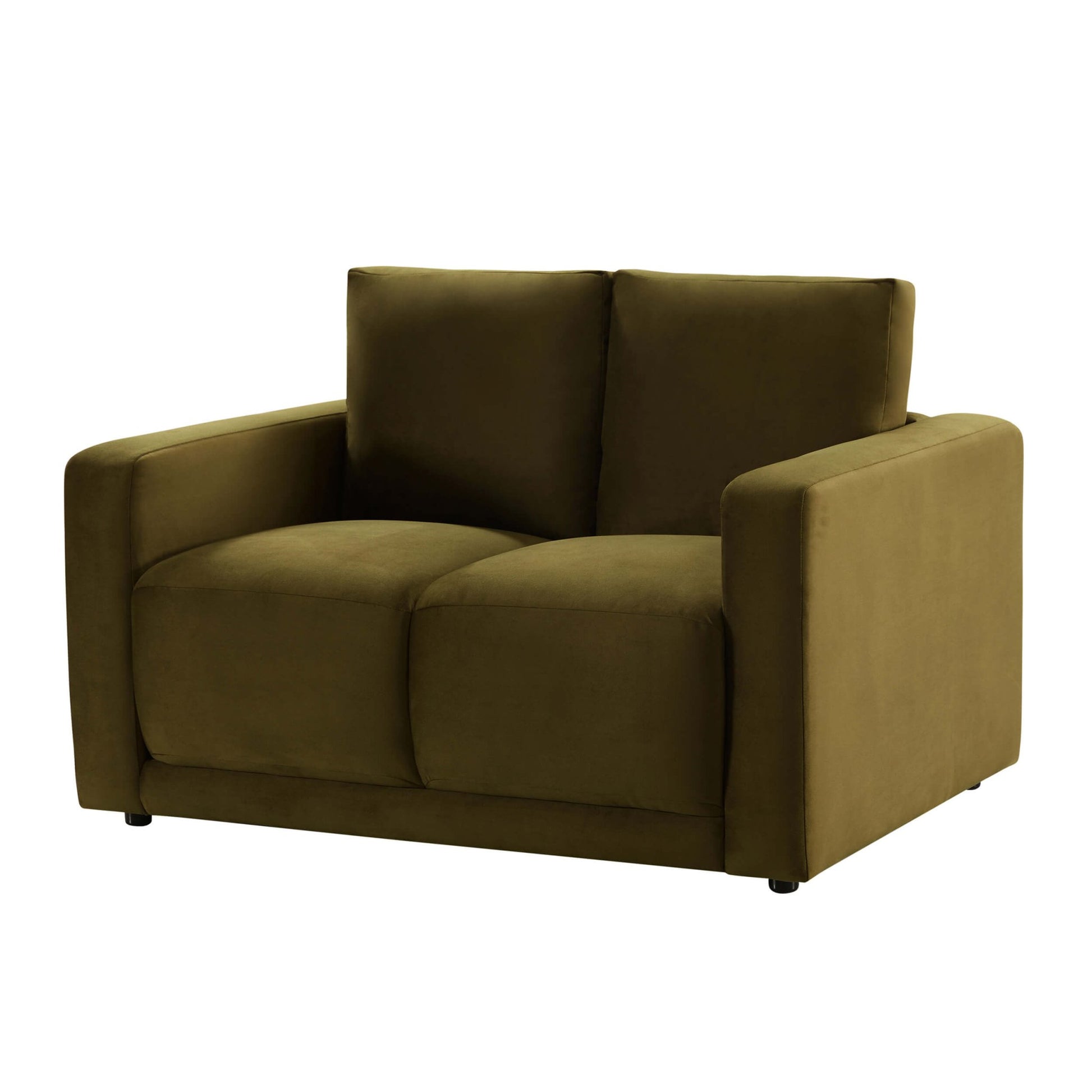 Chicago Compact 2 Seater Sofa - Rich Green - DUSK