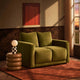 Chicago Compact 2 Seater Sofa - Rich Green - DUSK