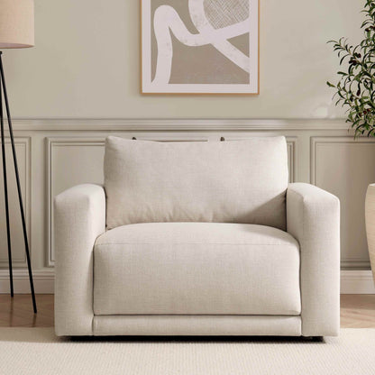 Chicago Loveseat - Beige - DUSK