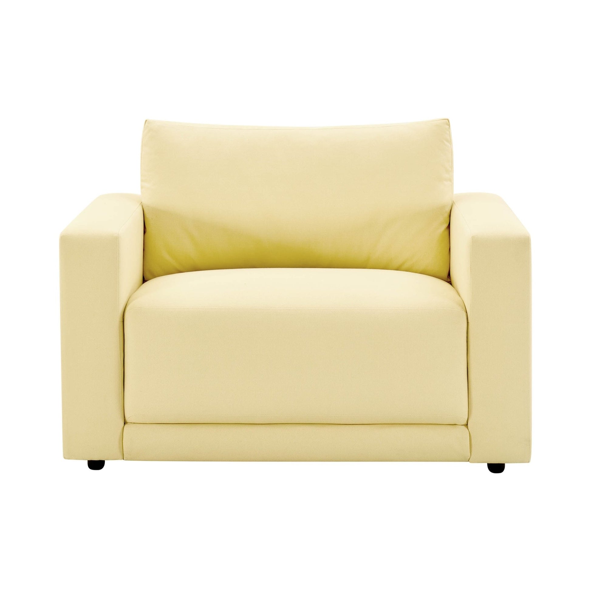 Chicago Loveseat - Butter Yellow - DUSK