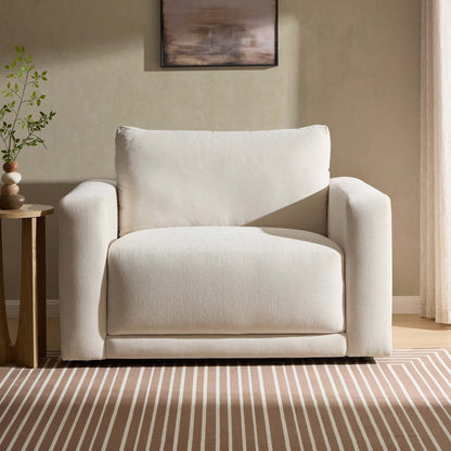 Chicago Loveseat - Chenille Ivory - DUSK