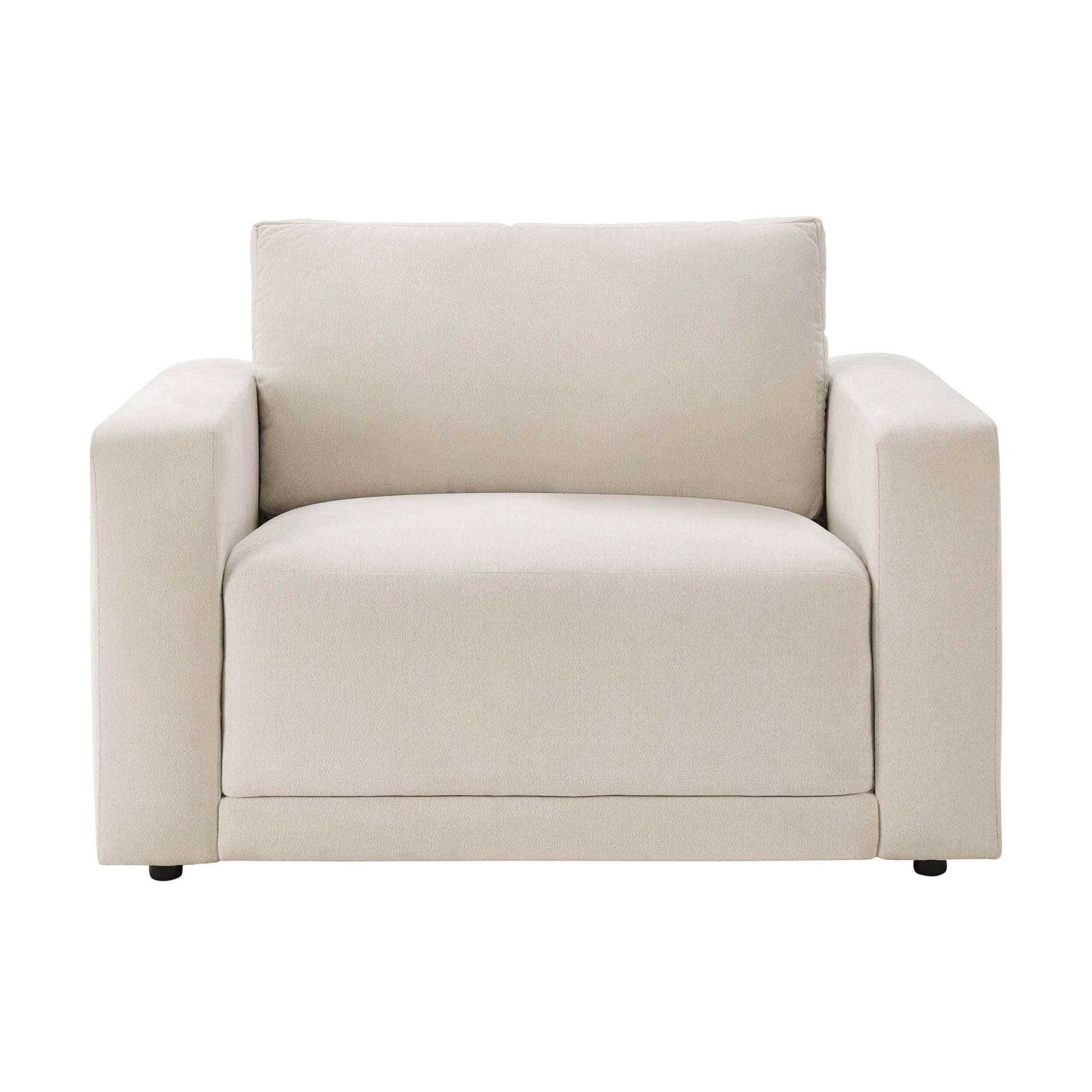Chicago Loveseat - Chenille Ivory - DUSK
