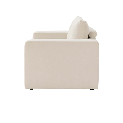 Chicago Loveseat - Chenille Ivory - DUSK