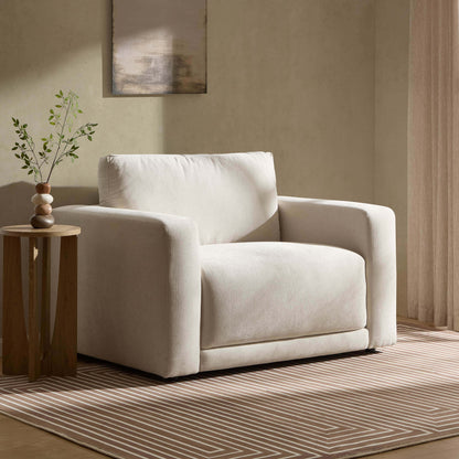 Chicago Loveseat - Chenille Ivory - DUSK
