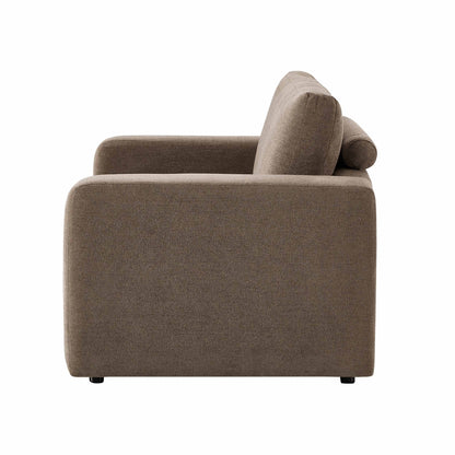 Chicago Loveseat - Chenille Mushroom - DUSK