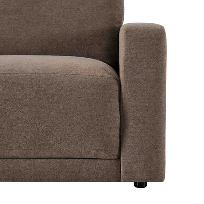Chicago Loveseat - Chenille Mushroom - DUSK