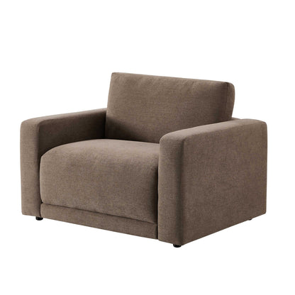 Chicago Loveseat - Chenille Mushroom - DUSK