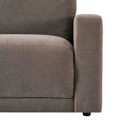Chicago Loveseat - Chenille Mushroom - DUSK