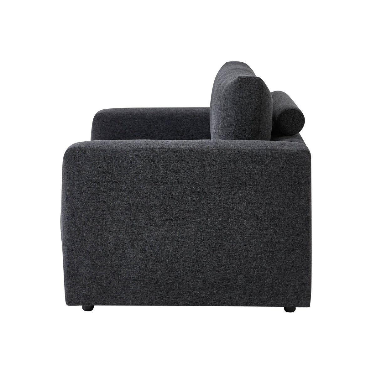 Chicago Loveseat - Dark Graphite Grey - DUSK